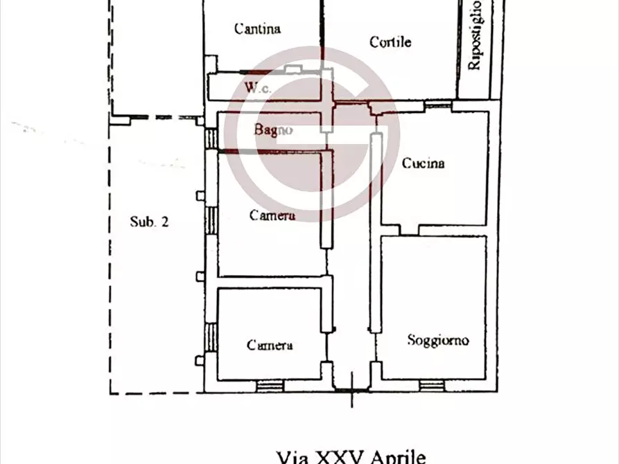 Immagine 1 di Appartamento in vendita  a Cinquefrondi