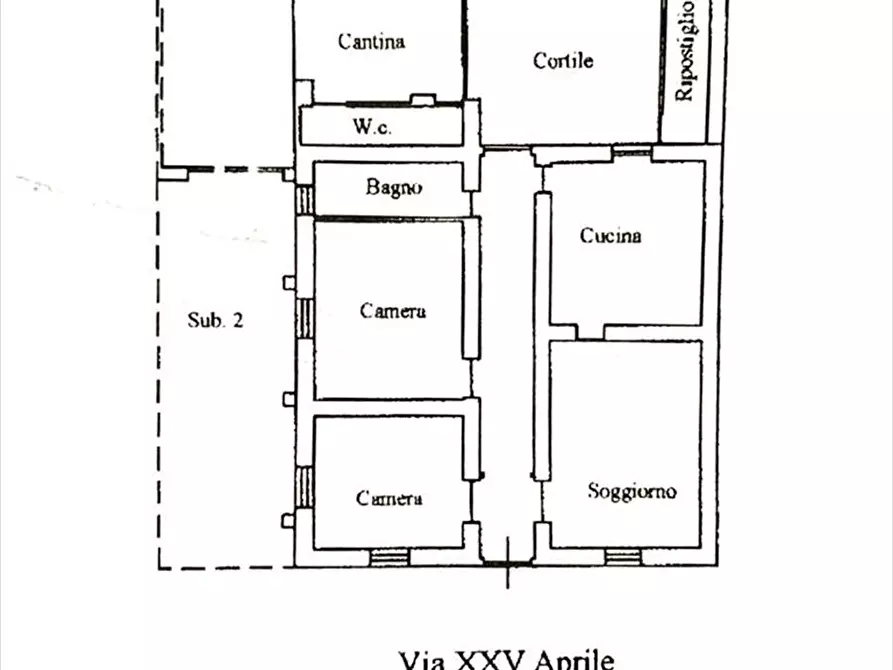 Immagine 1 di Appartamento in vendita  in Via XXV Aprile a Cinquefrondi