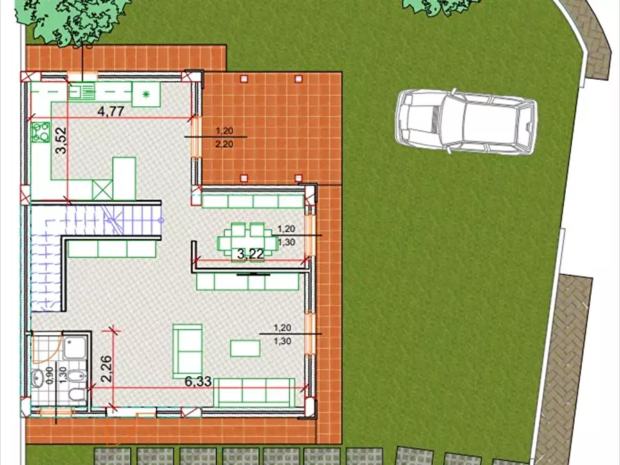 Immagine 5 di Villa in vendita  a Polistena