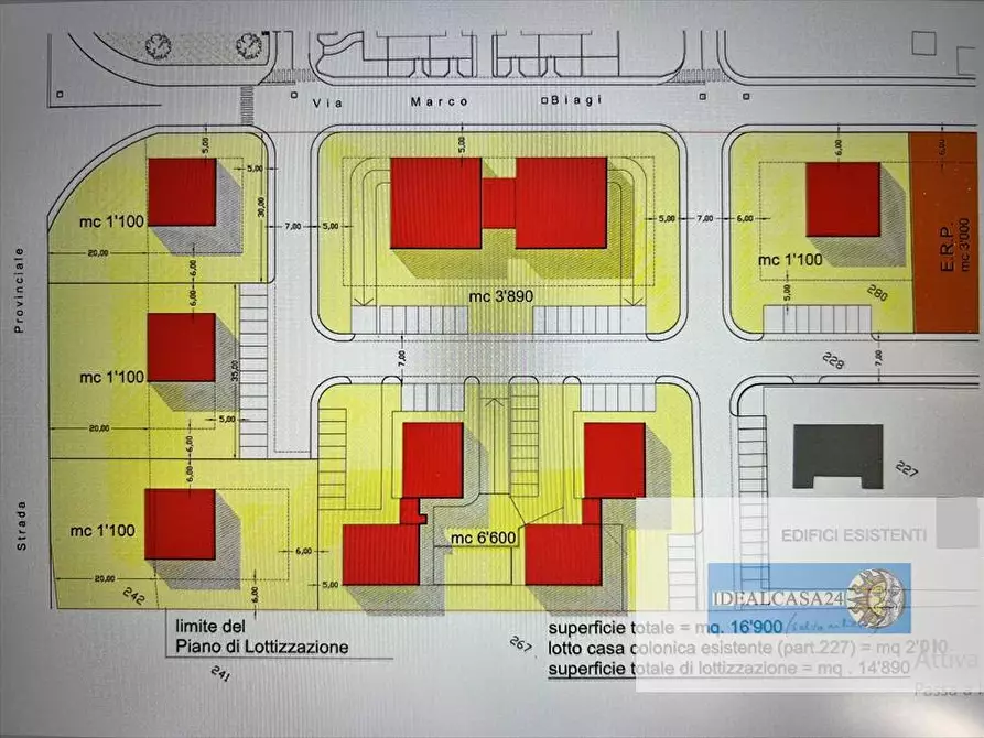 Immagine 11 di Terreno edificabile in vendita  in Tolentino Via Marco Biagi  a Tolentino