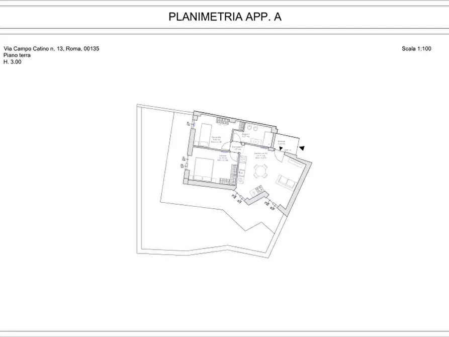 Immagine 34 di Appartamento in vendita  in Via Campo Catino a Roma