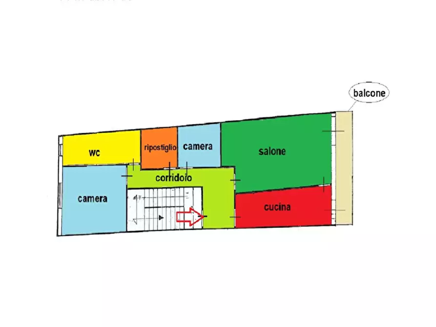 Immagine 2 di Appartamento in vendita  in Via Vittorio Emanuele a Altofonte
