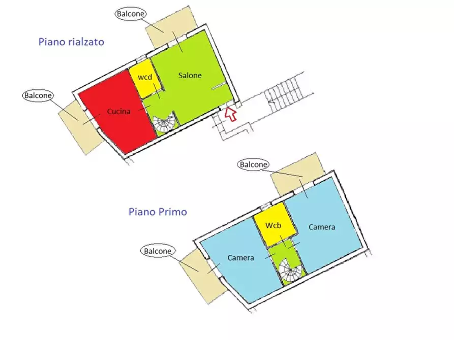 Immagine 1 di Appartamento in vendita  in Via Giovanni Paolo II a Altofonte