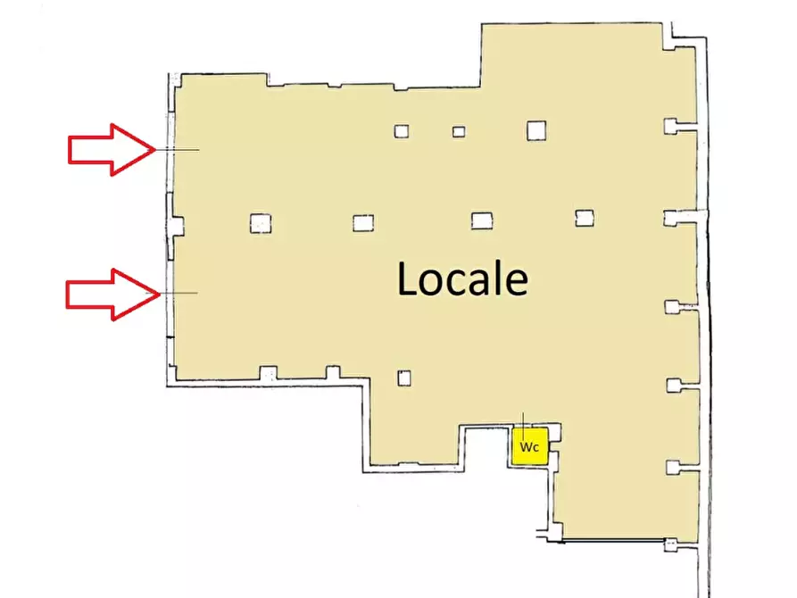 Immagine 2 di Negozio in vendita  in Via Maggiore Pietro Toselli a Palermo