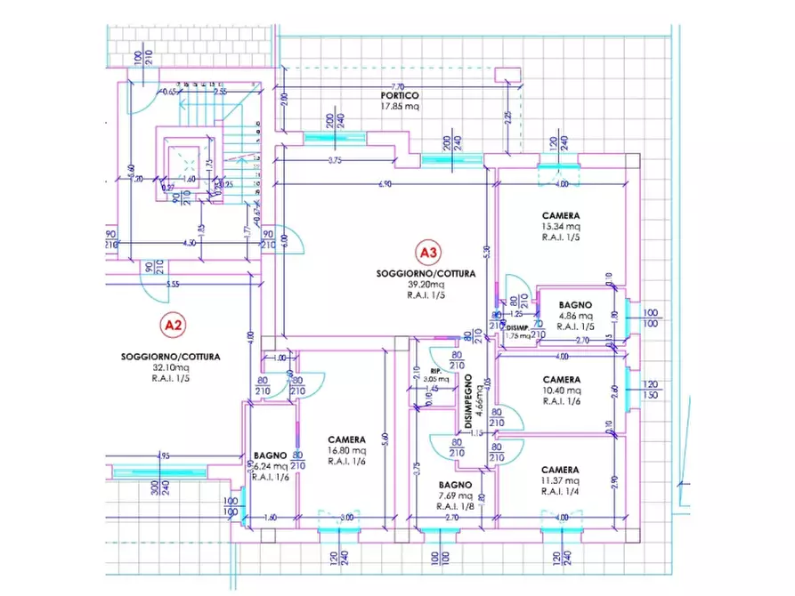 Immagine 5 di Appartamento in vendita  in Via degli Ulivi a Rovato