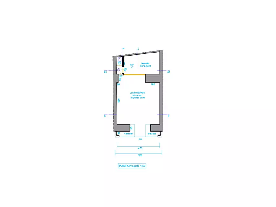 Immagine 6 di Negozio in vendita  in Via Giuseppe Garibaldi a Sala Consilina