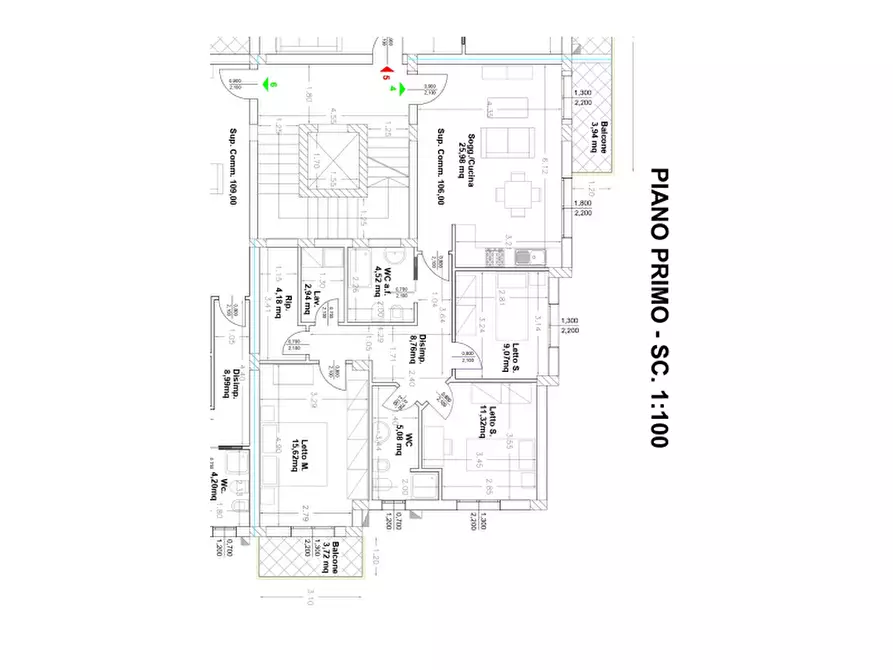 Immagine 18 di Appartamento in vendita  in Via Consolare a Santa Flavia