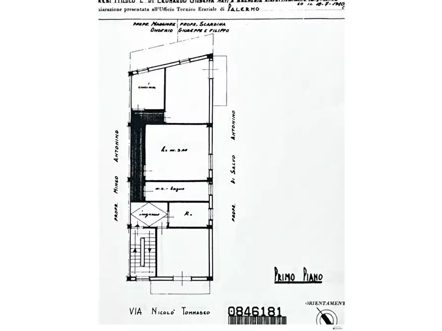 Immagine 5 di Appartamento in vendita  in Via Niccolò Tommaseo a Bagheria