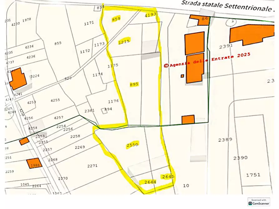 Immagine 2 di Terreno edificabile in affitto  in Strada Vicinale Marino 3 a Bagheria