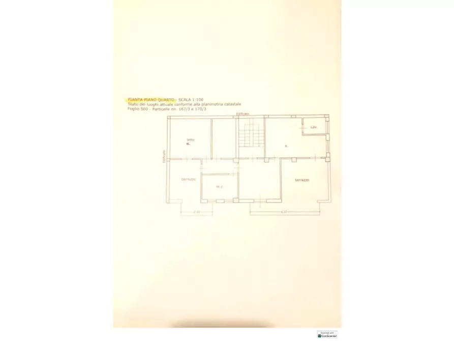 Immagine 2 di Appartamento in vendita  in Via Generale Armando Diaz a Bagheria