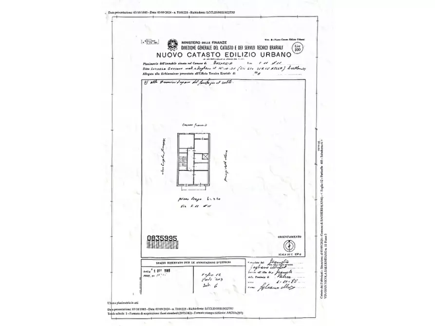 Immagine 2 di Appartamento in vendita  in Via Giovanni Nicola Salernitano a Bagheria
