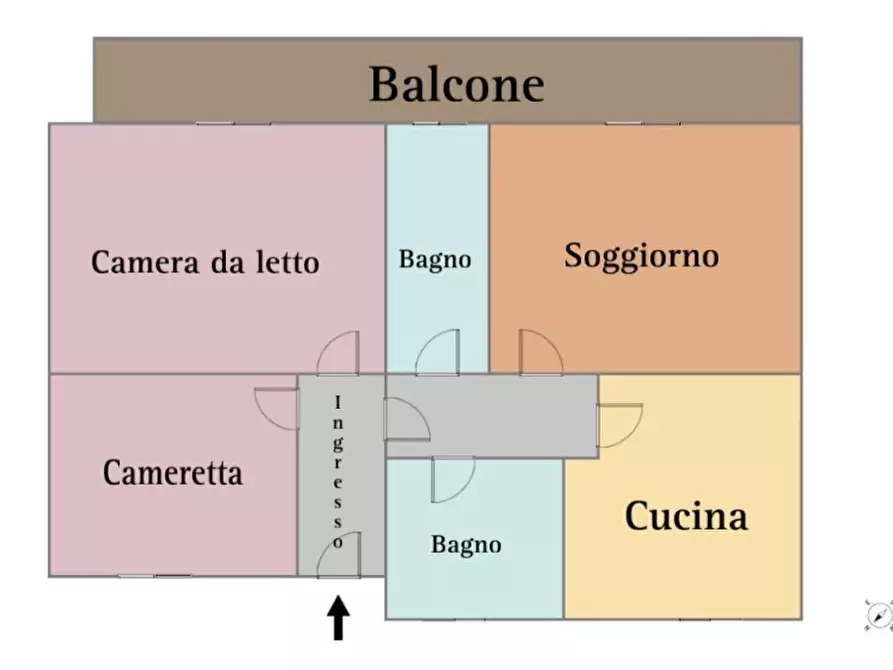 Immagine 1 di Appartamento in vendita  in Via Salvo D'Acquisto a Boscotrecase