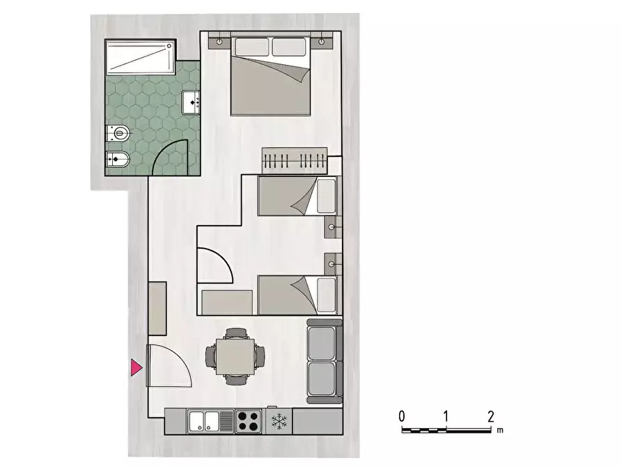 Immagine 31 di Appartamento in affitto  in Via Frank Zappa6 a Bologna