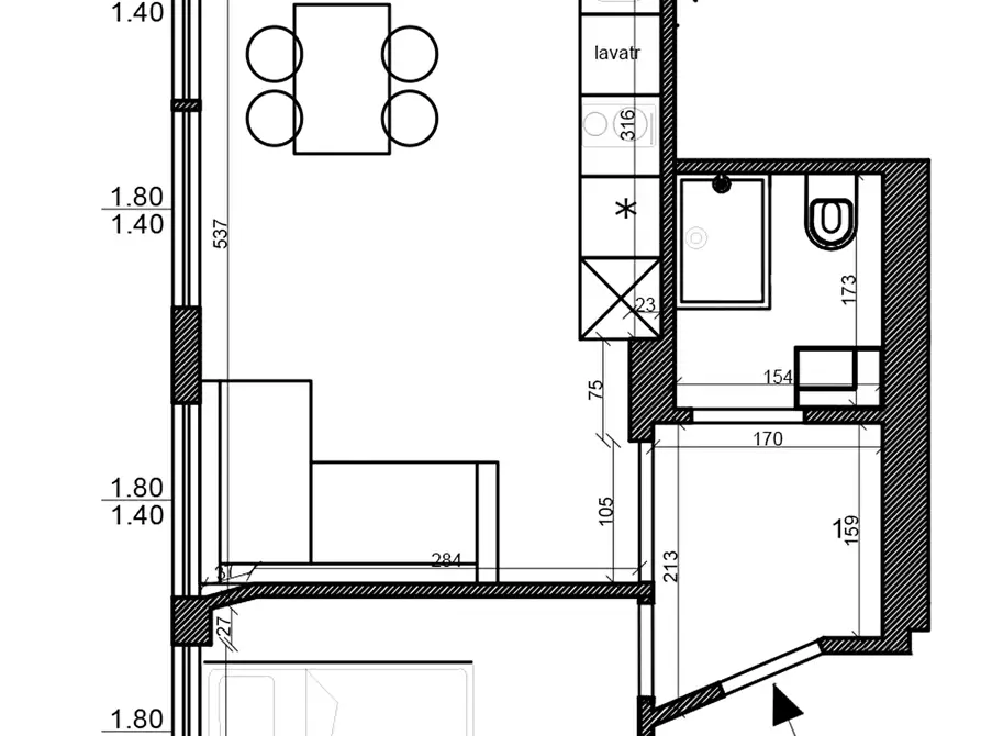 Immagine 19 di Appartamento in affitto  in Via dei Piatti8 a Milano