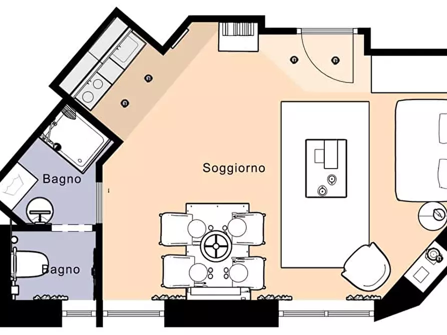 Immagine 19 di Appartamento in affitto  in Via Copernico63 a Milano