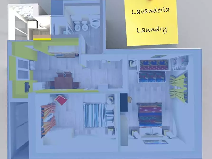 Immagine 23 di Appartamento in affitto  in Via Pietro Baiardi25 a Torino