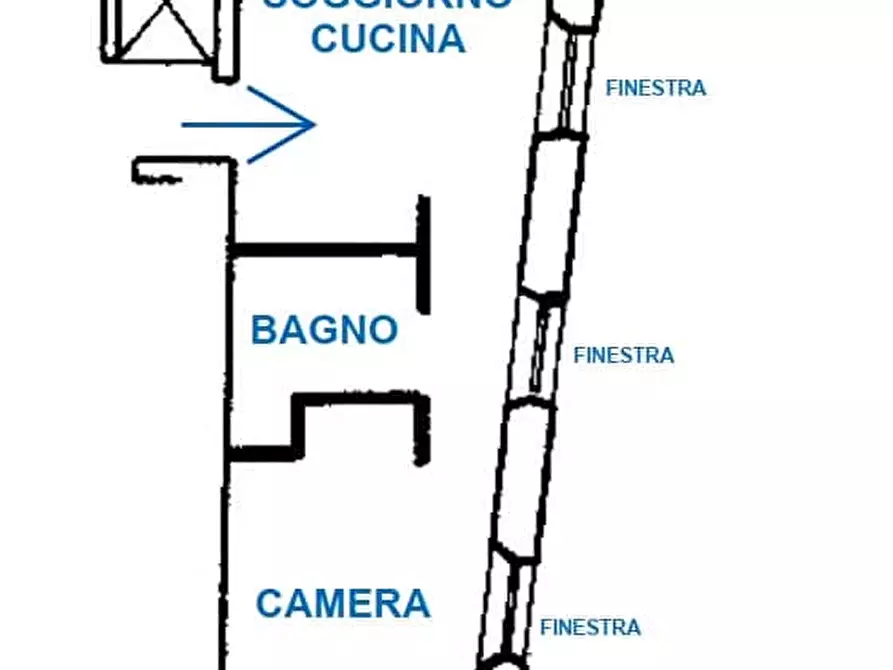 Immagine 3 di Appartamento in affitto  in Corticella Cadrega3 a Verona