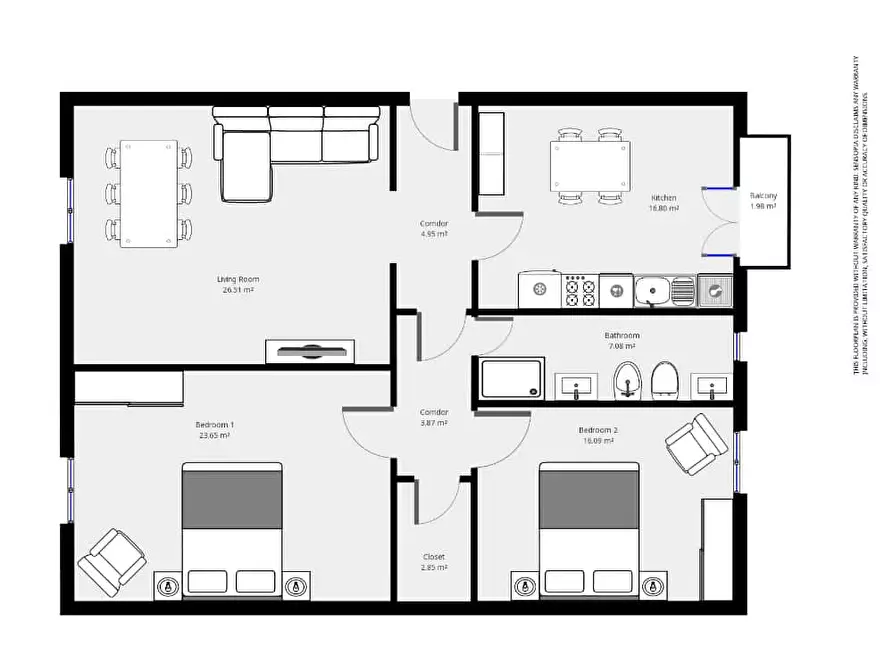 Immagine 24 di Appartamento in affitto  in Corso Sempione87 a Milano