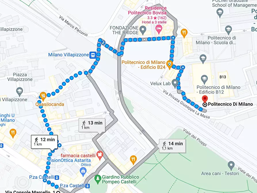 Immagine 11 di Camera in affitto  in Via Console Marcello1 a Milano