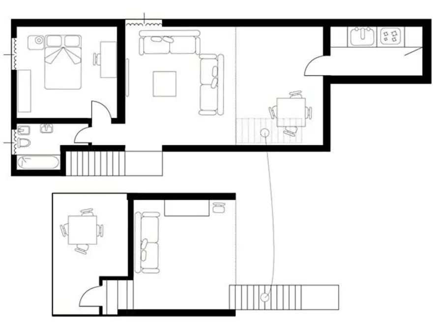 Immagine 7 di Appartamento in affitto  in Via del Castellaccio13 a Firenze