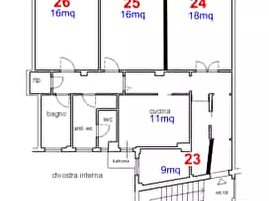 Immagine 15 di Camera in affitto  in Piazza Cardinal Ferrari2 a Roma