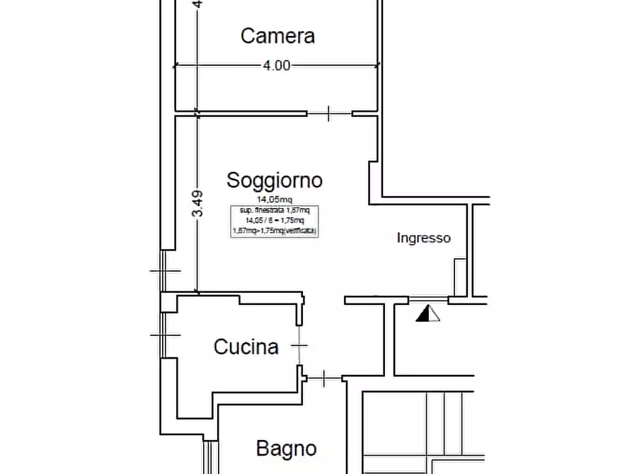 Immagine 28 di Appartamento in affitto  in Via Pescaglia6 a Roma