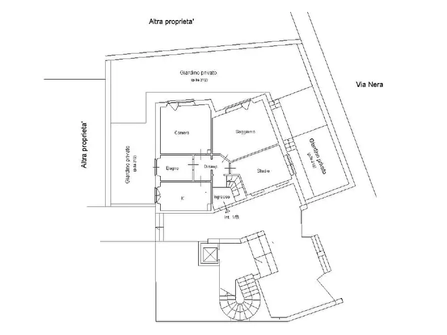 Immagine 13 di Appartamento in affitto  in Via Nera9 a Roma