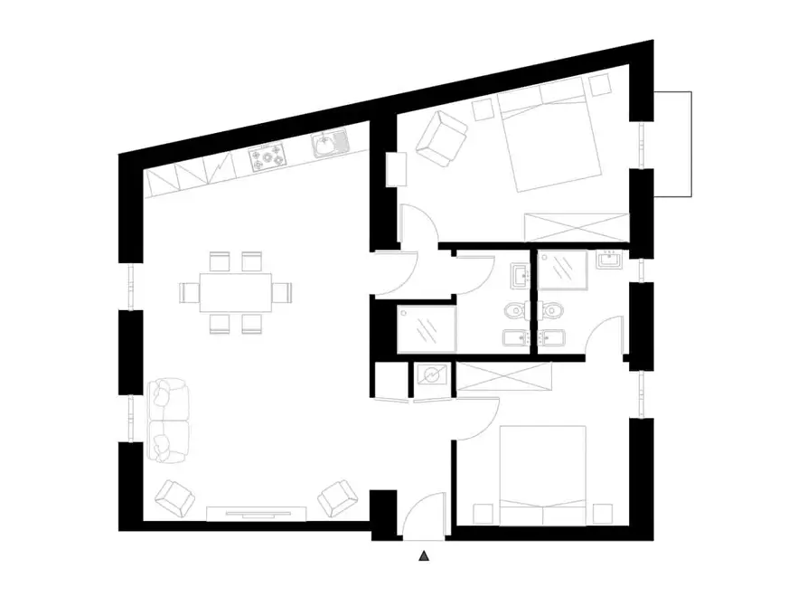 Immagine 29 di Appartamento in affitto  in Via Marco Aurelio3 a Milano