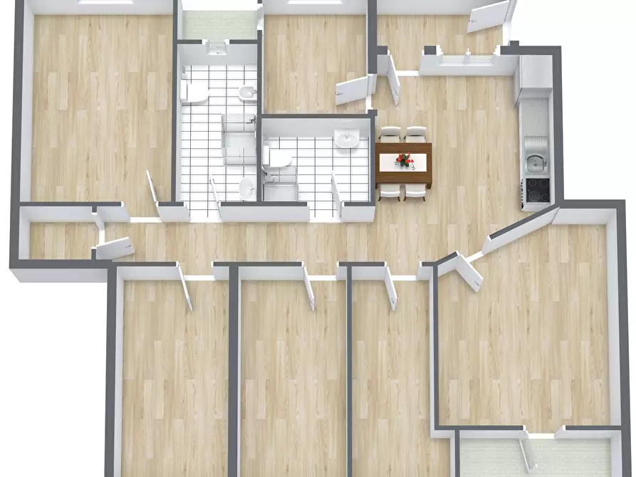 Immagine 25 di Camera in affitto  in Via Carlo Marx6 a Milano