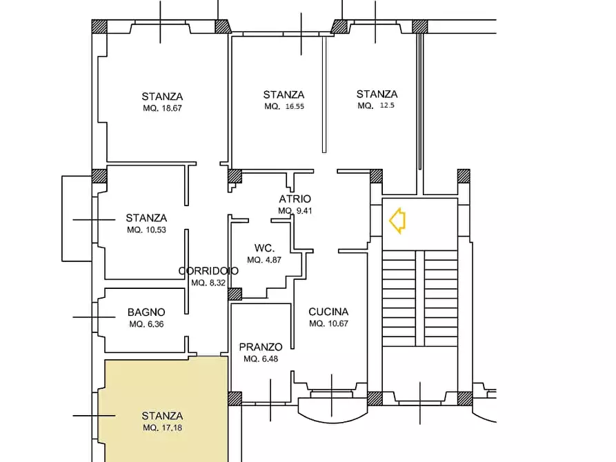 Immagine 3 di Camera in affitto  in Via Regina Pacis4 a Trento