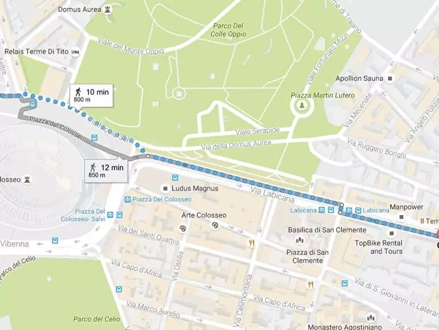 Immagine 10 di Appartamento in affitto  in Via Labicana31 a Roma