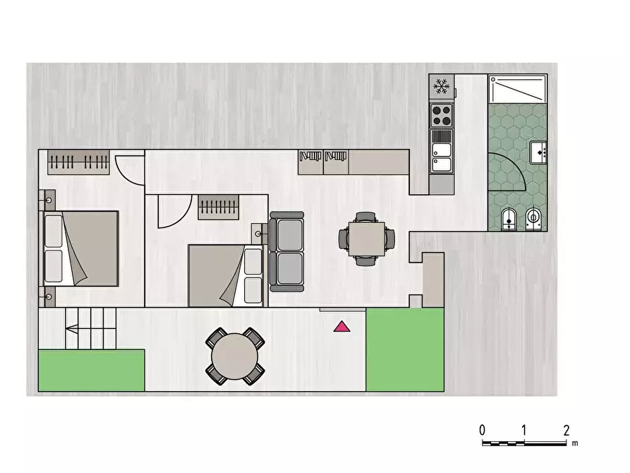 Immagine 12 di Appartamento in affitto  in Via Mazzini87 a Bologna