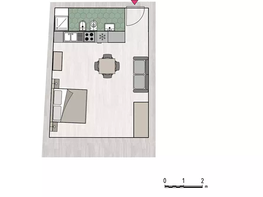 Immagine 31 di Appartamento in affitto  in Via de' Pepoli2 a Bologna