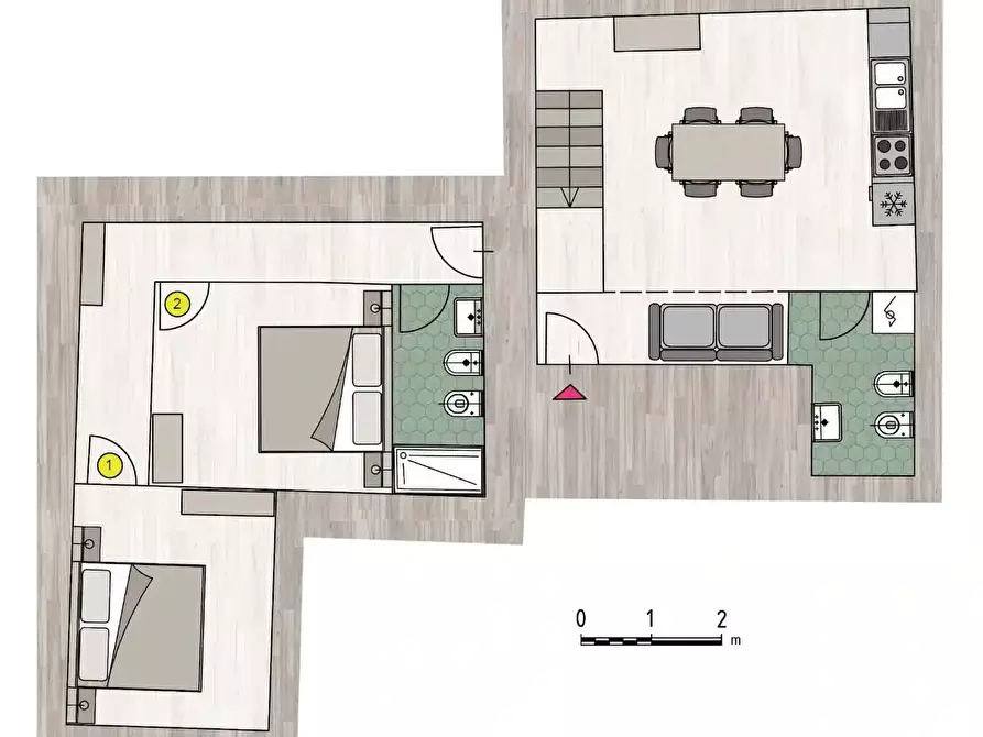 Immagine 22 di Appartamento in affitto  in Via Augusto Righi7 a Bologna