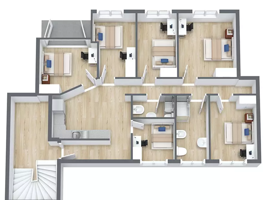 Immagine 30 di Camera in affitto  in Via Benjamin Constant6 a Milano