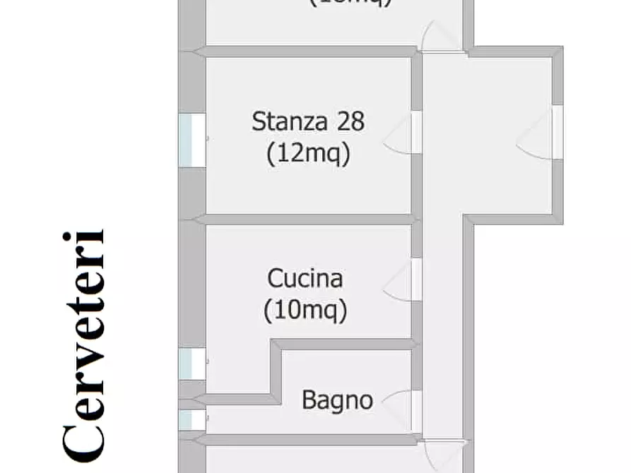 Immagine 31 di Camera in affitto  in Via Cerveteri13 a Roma