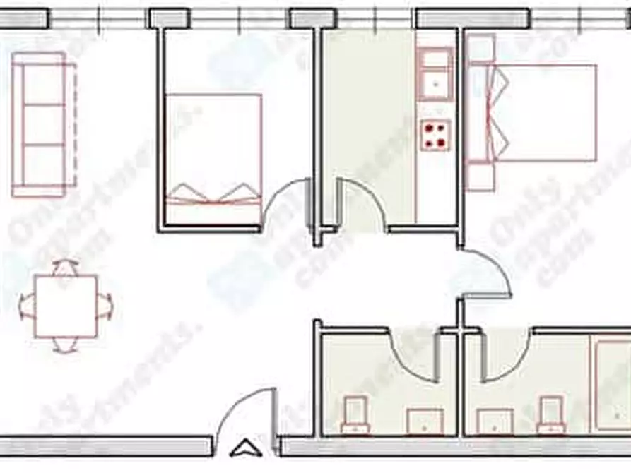 Immagine 51 di Appartamento in affitto  in Via Casilina3u a Roma