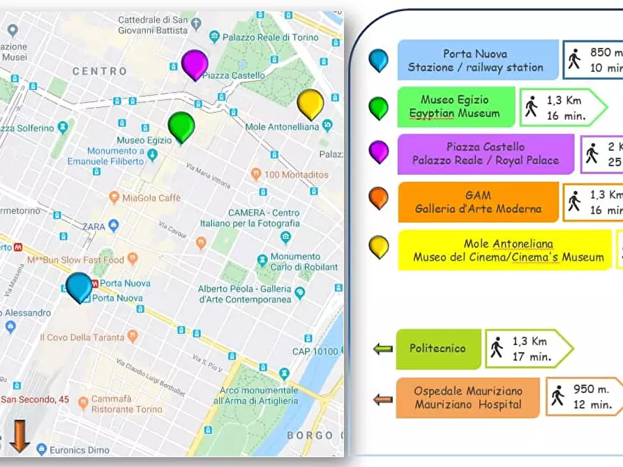 Immagine 16 di Appartamento in affitto  in Via San Secondo45 a Torino