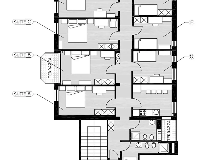 Immagine 5 di Camera in affitto  in Via Firenze16 a Vicenza