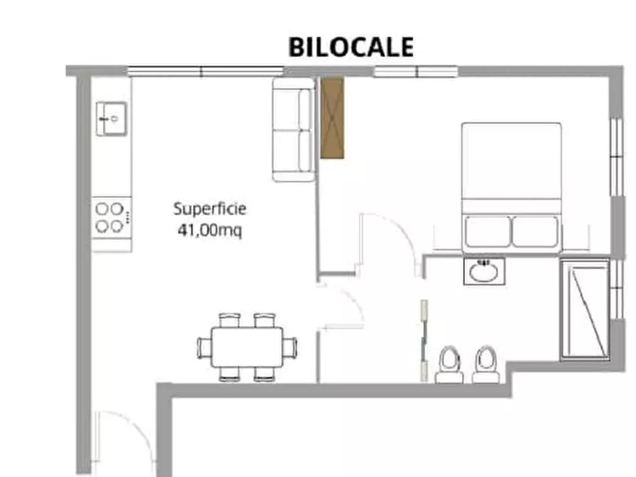 Immagine 4 di Appartamento in affitto  in Via Francesco Petrarca1 a Trento