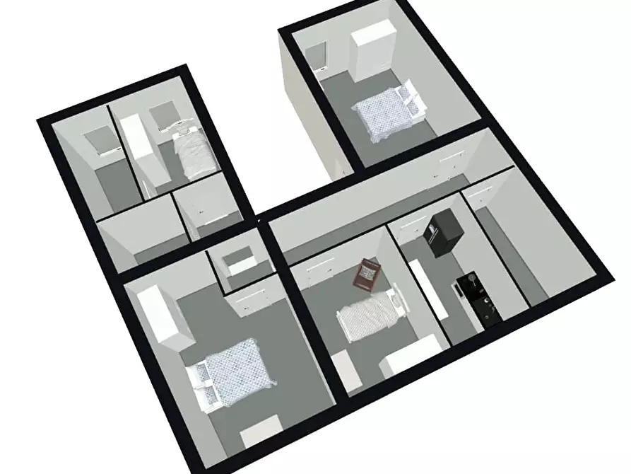 Immagine 2 di Camera in affitto  in Via Paolo Paruta5 a Roma