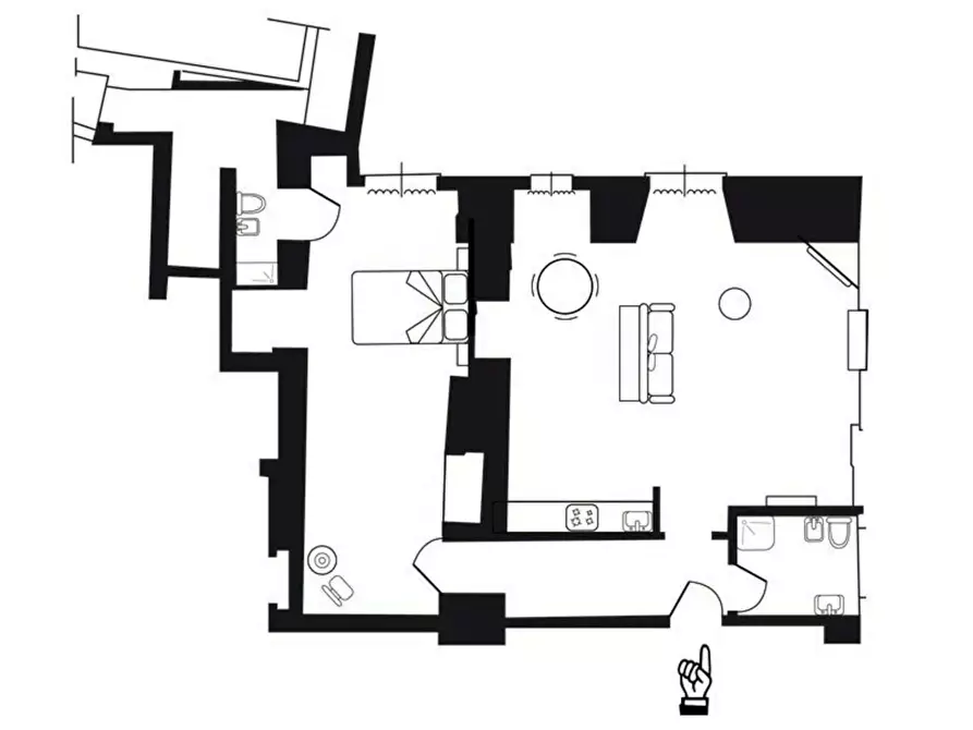 Immagine 18 di Appartamento in affitto  in Via delle Terme29 a Firenze