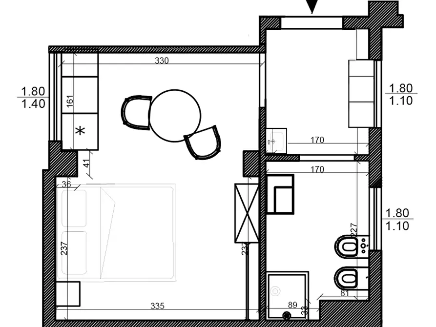 Immagine 18 di Appartamento in affitto  in Via dei Piatti8 a Milano