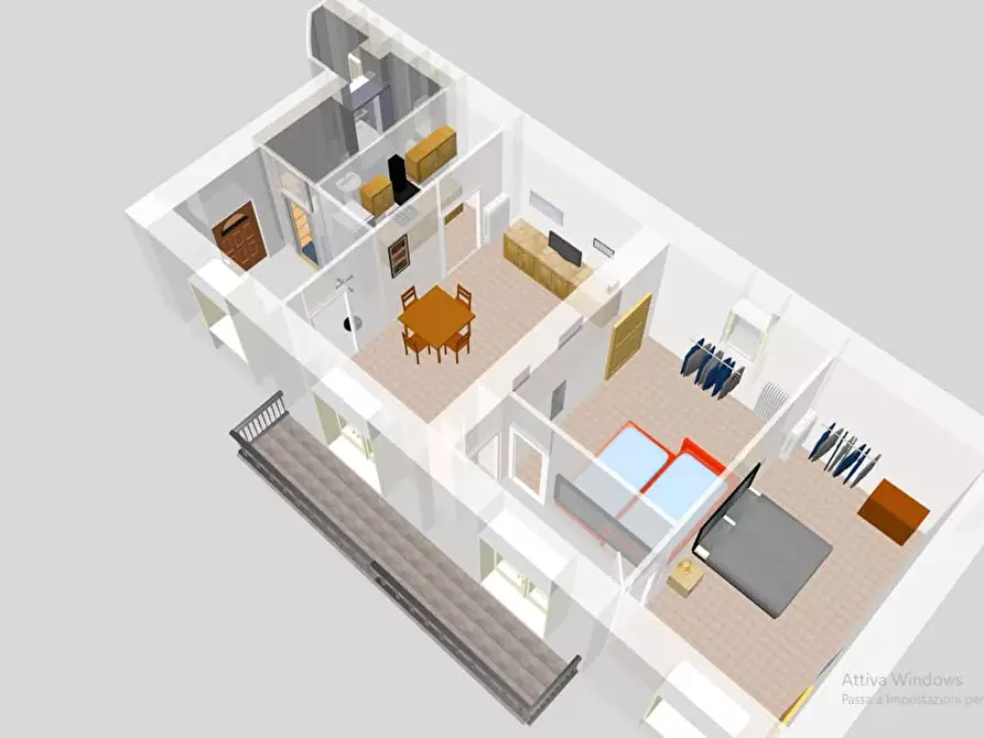 Immagine 8 di Appartamento in affitto  in Via San Secondo45 a Torino