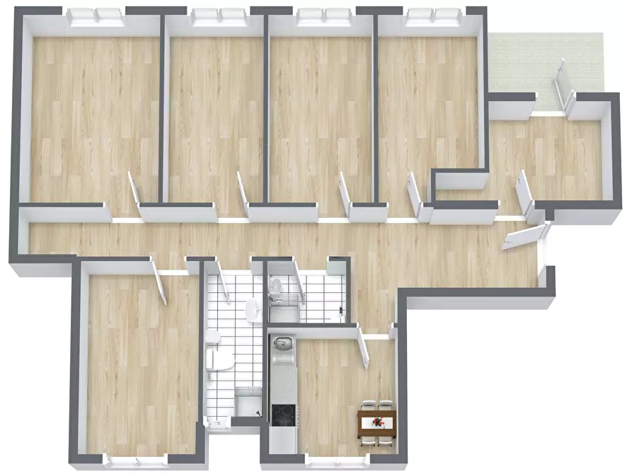 Immagine 28 di Camera in affitto  in Via Benjamin Constant2 a Milano