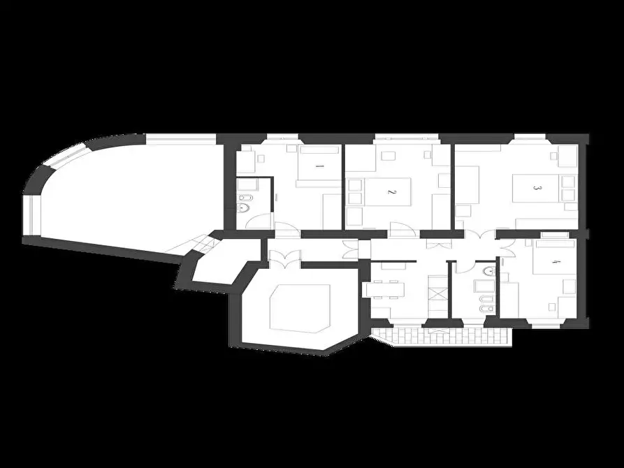 Immagine 10 di Camera in affitto  in Via Lipari8 a Milano