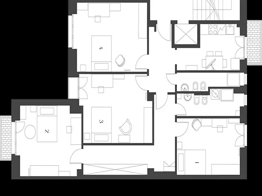 Immagine 16 di Camera in affitto  in Viale Monza16 a Milano