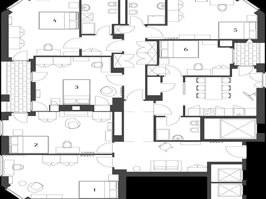 Immagine 7 di Camera in affitto  in Viale Tibaldi54 a Milano