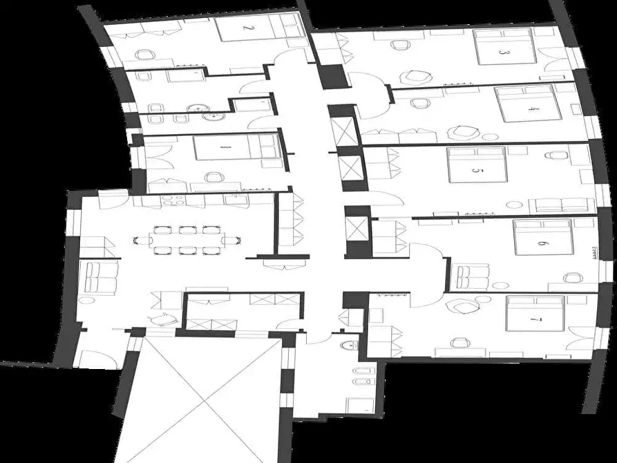 Immagine 6 di Camera in affitto  in Via delle Lame61 a Bologna