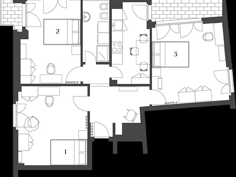 Immagine 16 di Camera in affitto  in Via Giancarlo Sismondi53 a Milano